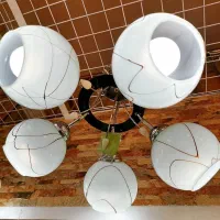 تعدادی لوستر «چندشاخه و تک شاخه»