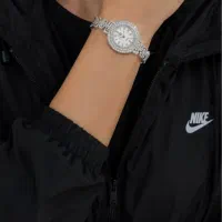 ساعت و دستبند ست جواهری نقره ۹۲۵