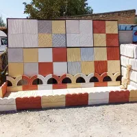 تولیدانواع موزاییک جدول نرده دوردرختی کانیووجوی آب