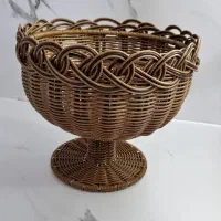 سبد دست باف فیرم بافی