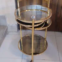 میز بار طلایی رنگ ثابت نو