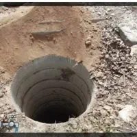 کندن چاه آب بیر دستی