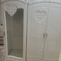 ست کمد و ویترین سیسمونی و تختخواب نوجوان