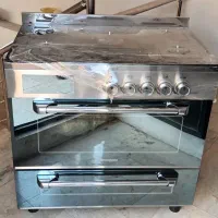 گاز طرح فر صفحه شیشه