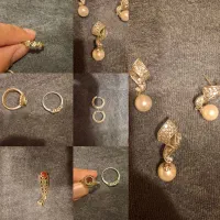 رکاب گوشواره‌ انگشتر نقره
