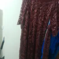 لباس مجلسی منجق و پولک دوزی