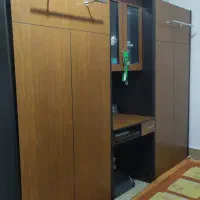 تخت و کمد سه تیکه MDF