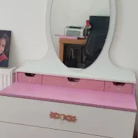 اینه دراور صورتی دخترانه