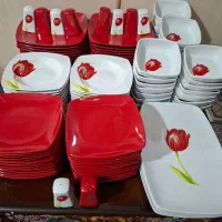 ظروف غذاخوری چینی ارکوپال گل لاله  دالتون اصل
