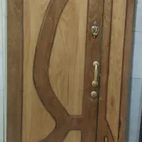 درب چوبی