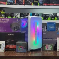 کیس کامپیوتر گیمینگ اقتصادی با8گیگ 580 و I3 12100F