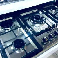 اجاق گازرومیزی صفحه ای استیل Boosh رومیزی۵شعله