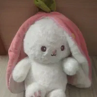 عروسک خرگوش سورپرایزی زیپ‌دار فانتزی