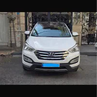 سانتافه ۲۰۱۵ بدون رنگ فول با ساب و صندوق