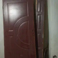 درب خونه چوبی