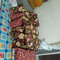 بالش گل پر