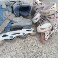 اسکیت آبی تاسایز 40...صورتی تاسایز36تا یازده سال