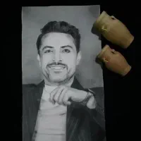 مداد رنگی و سیاه قلم|تابلو، نقاشی، عکس|ارومیه, |دیوار