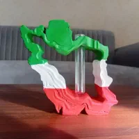 گلجا و گلدان سنگی
