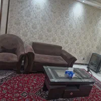 مبلمان همراه بامیز جلویی و ویترین