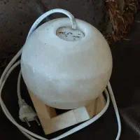 آباژور سنگ نمک طرح گوی