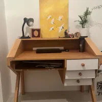 میز تحریر چوب گردو
