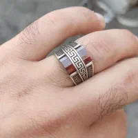 انگشتر نقره اسپرت شیک مردانه