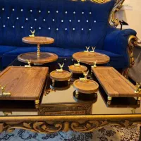 سرویس پذیرایی چوبی کاملا نو و سالم