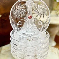 پیش دستی خورشیدی طرح ۳گل