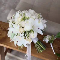 دسته گل عروس مصنوعی