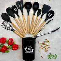 سرویس کفگیر و ملاقه سیلیکونی ۱۲ پارچه