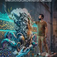 نقاشی دیواری حرفه‌ای(پرداخت قسطی)