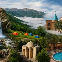 تور ۳ روزه جنگل ابر شاهرود، آفرود، آبشار، بسطام