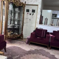 بوفه کاملا چوب گردو کنده کاری