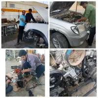 مکانیک سیار موتور گیربکس جلوبندی