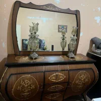 ست کامل بوفه و آیینه کنسول و میز تلویزیون در حدنو
