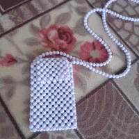 کیف  دست بافت گوشی