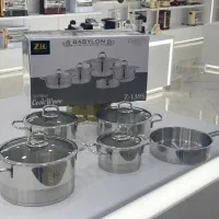 سرویس قابلمه گرانیتی و استیل