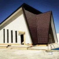 اجرای تخصص سقف شیبدار شیروانی آلاچیق سفال طبرستان