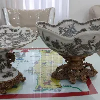 ست دو عددی شیرینی خوری و میوه خوری