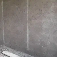 پلاستر کار سیمان سفید و سیاه