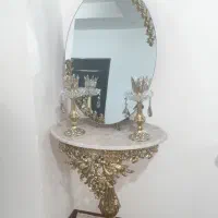 اینه و شمعدان وکنسول