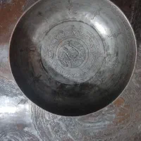 4عددظرف قدیمی مسی