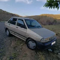 پراید مدل ۸۵ رنگ بژ بیمه یکسال