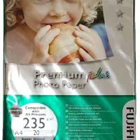 کاغذ عکس فوجی فیلم مدل Premium Plus بسته 20 عددی