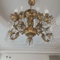 اینه و شمعدان و لوستر