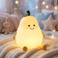 چراغ سیلیکونی طرح گلابی
