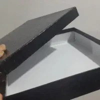 جعبه هدیه .باکس هدیه طرح چرم