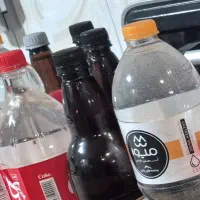 ۴۵ عدد بطری خالی