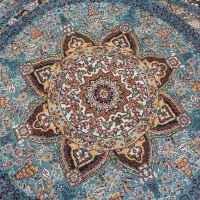 یک تخته فرش ۱۲ متری نگین مشهد سالم وتازه